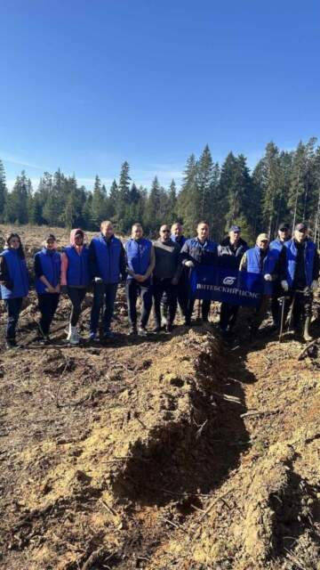 Vitebskaya oblastnaya inspektsiya Gosstandarta vnov' prisoyedinilask aktsii Les! Dabro Paradak