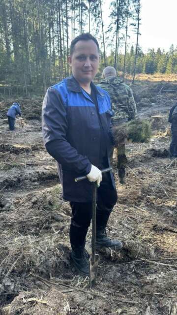 Vitebskaya oblastnaya inspektsiya Gosstandarta vnov' prisoyedinilask aktsii Les! Dabro Paradak