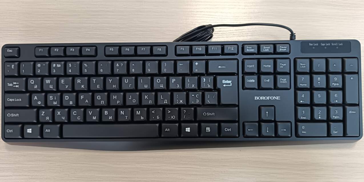 Ispytany membrannyye klaviatury «BOROFONE»